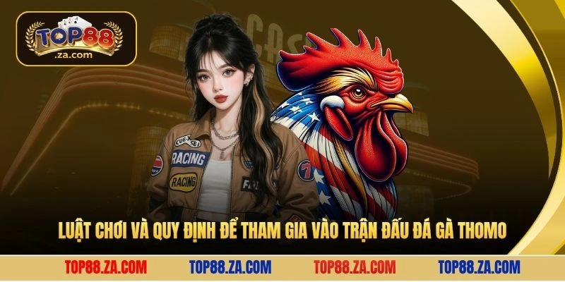 Luật chơi và quy định để tham gia vào trận đấu đá gà thomo
